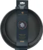 A round springform cake tin with a dark gray finish, presented with its product packaging and label. Anteprima dell’immagine prodotto