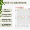 Urlaubsplaner 2027 A2 Standard Wandkalender – Produktbild-Vorschau 2