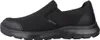 A side view of a black Skechers slip-on shoe. Produktbild-Vorschau
