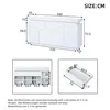 Merax Sideboard mit LED-Beleuchtung, Kommode mit 2 Produktbild-Vorschau 11