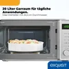 Exquisit MW7120-240, Blat, Mikrofalówka Solo, 20 l, 700 W, Podgląd zdjęcia produktu 5