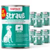 Supravit Hundenassfutter mit Strauß 6 x 820g Dosen | Produktbild-Vorschau 1