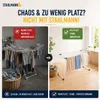 STAHLMANN® Wäscheständer ausziehbar XXL [30 m Produktbild-Vorschau 2