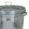 55L Oskartonne Aschetonne mit Deckel Mülltonne Abfalleimer Produktbild-Vorschau