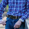 Elegante cintura elastica in tessuto nero solido Anteprima dell’immagine prodotto 13