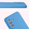 Silikon Handyhülle für Galaxy A57 5G, Bizon Soft Case, Blau Produktbild-Vorschau 5