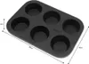 Gusseisen-Muffinform, 6 Stück, KINGHOFF KH-1199 Produktbild-Vorschau 3