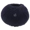 A ball of dark blue yarn. Produktbild-Vorschau