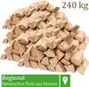 A pile of cut firewood. Produktbild-Vorschau