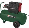 A green air compressor with black and red accents is shown against a white background. Produktbild-Vorschau