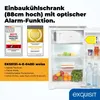 Exquisit Einbaukühlschrank mit Gefrierfach, 118 Liter Produktbild-Vorschau 2