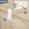 CASARIA® Kommode mit 2 Türen 115,5x60x30cm Holz Modern Produktbild-Vorschau 4