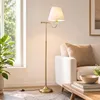 COSTWAY stojacia lampa, výška 158 cm, s látkovým tienidlom, Náhľad obrázku produktu 7