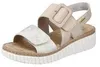 Rieker Damen Sandalen, beige(beigegoldperle (4)), Gr. 43 Produktbild-Vorschau 49