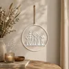 UNUS®  Blumenornament aus Metall zum Aufhängen 25cm  Weiß Produktbild-Vorschau 4