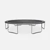 sweeek - Trampolin Ø490cm mit Sicherheitsnetz - Grau Produktbild-Vorschau 2