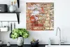 MuchoWow® Poster Farbe - Ziegel - Wände 50x50 cm - Produktbild-Vorschau 3