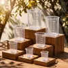 7-teiliges Kunststoff-Messbecher-Set, 30–250 ml, transparent Produktbild-Vorschau