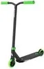 A black and green stunt scooter is shown against a white background. Voir les images du produit