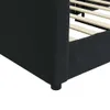 vidaXL Letto da giorno nero 80x200 cm in velluto Anteprima dell’immagine prodotto 6