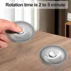 Der Fidget Hand Spinner  aus grauem Metall dauert nur 6 Produktbild-Vorschau 2