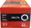 A box of Delta Q coffee capsules. Voir les images du produit