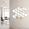 Naklejki lustrzane samoprzylepne 126x110x63 mm 12 szt Podgląd zdjęcia produktu 2