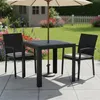 Kondela Gartentisch Kingy New - Anthrazit Produktbild-Vorschau 2