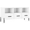 vidaXL Szafka pod TV biała 102x36x50 cm materiał Podgląd zdjęcia produktu 1