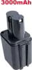 TradeShop Ni-MH Akku 9,6V 3000mAh für alle Bosch GBM-, Produktbild-Vorschau 1