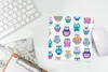 MuchoWow® Mauspad Mousepad Regenbogen - Eule - Cartoon Produktbild-Vorschau 6