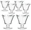 6er Set Rom Eisbecher Glas klar 200ml Dessertschale Produktbild-Vorschau 2