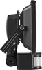 Side view of a black LED floodlight with a motion sensor. Anteprima dell’immagine prodotto
