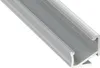 LED Aluminium Profil Leiste Silber | Typ H | Mit Endkappe Produktbild-Vorschau 1