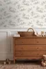 ESTAhome Tapeta nadruk toile de jouy szarym 0.53 x 10.05 m Podgląd zdjęcia produktu 2