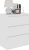 vidaXL Sideboard Blanc 60x35x76 cm Bois composite Voir les images du produit 3