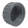 Profec Gewindekappe PVC-U, 3/4 Zoll IG, 10 bar, grau Produktbild-Vorschau 1