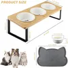Erhöhter Katzennapfständer, Katzennapf Erhöht, 3er Set Produktbild-Vorschau 7