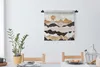 MuchoWow® Wandteppich Wandbehang Marmor - Pastell - Gold Produktbild-Vorschau 2