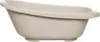 A taupe baby bathtub is shown against a white background. Produktbild-Vorschau
