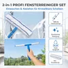 Fensterputzer Set, Fensterreinigungsset mit Teleskopstange, Produktbild-Vorschau 2