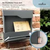 Briefkasten Wandbriefkasten mit Zeitungsfach Postkasten Produktbild-Vorschau 5