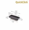 WAGNER QuickClick® Stuhlgleiter Woll-Filzgleiter ULTRASOFT Produktbild-Vorschau 2