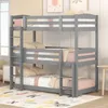 Letto a castello Sweiko, 90x200cm, letto a castello triplo Anteprima dell’immagine prodotto 1