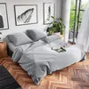 Wolkenfeld Bettwäsche 155x220 Baumwolle Hellgrau - Produktbild-Vorschau 8