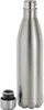 Edelstahl Trinkflasche / Fahrradflasche in 500ml - SILBER Produktbild-Vorschau 3