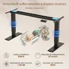 A diagram of a standing desk with its internal components and feature callouts. Anteprima dell’immagine prodotto