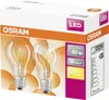 Led Standard Verre Clair 4w E27 Chaud Boite De 2 - Osram Voir les images du produit 6