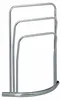 relaxdays 10020462_0 relaxdays Handtuchständer CURVY silber Anteprima dell’immagine prodotto 8