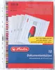 Herlitz Prospekthülle mit Verschlusslasche A4 genarbt 0,12 Produktbild-Vorschau 1